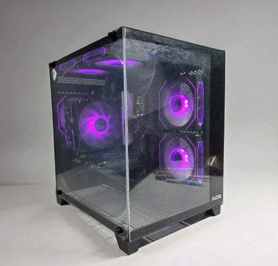 Gaming Desktop PC W11 Ryzen 5 5700G RTX 4060 1TB SSD 16GB RAM WiFi Black