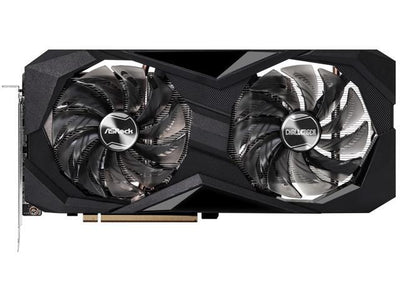 ASRock AMD Radeon RX 7600 Challenger 8GB GDDR6 2-Fan Graphics Card (269mm) (TDP 165W) (Black)