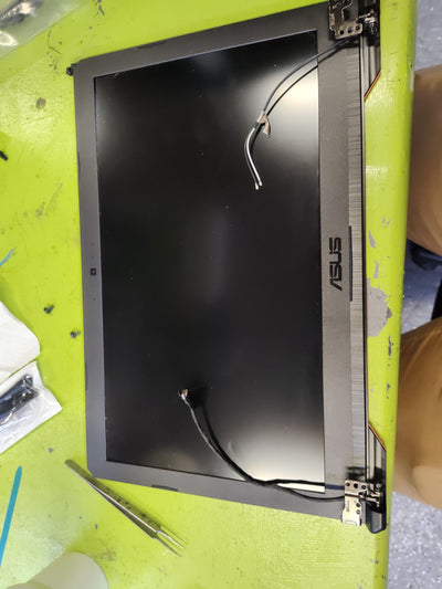 Asus FX504GM-WH51 LCD Screen Aseembly with Shell Hinges FX504GM