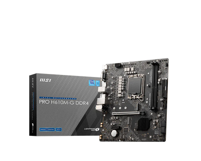 Placa base MSI Pro H610M-G LGA1700 DDR4