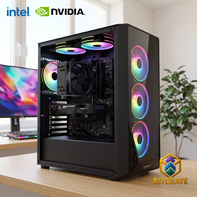 Rare BitCrate Vogue Mark VIII | i5-14400 + RTX 5060 | 16GB 1TB NVMe