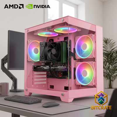Common BitCrate Blossom Mark I | Ryzen 5 4500 + RTX 3050 | 8GB 128GB SATA