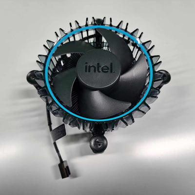 Ventilador de refrigeración para CPU Intel Stock Air LGA1700 LGA 1700 12.ª, 13.ª y 14.ª generación