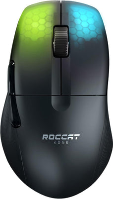 Ratón inalámbrico para PC ROCCAT Kone Pro Air Gaming, color negro