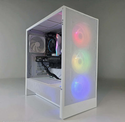 BitCrate Gaming PC W11 Intel i5 RTX 4060 256GB SSD + 1TB HDD 32GB DDR4 WiFi White