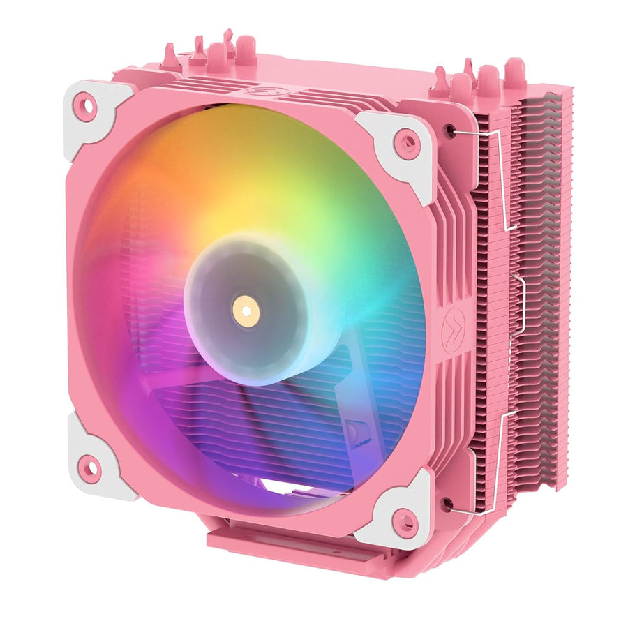 Vetroo V5 120mm aRGB Air CPU Cooler Pink