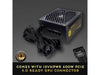 Fuente de alimentación para computadora de escritorio para juegos de 850 W de marcas variadas, color negro