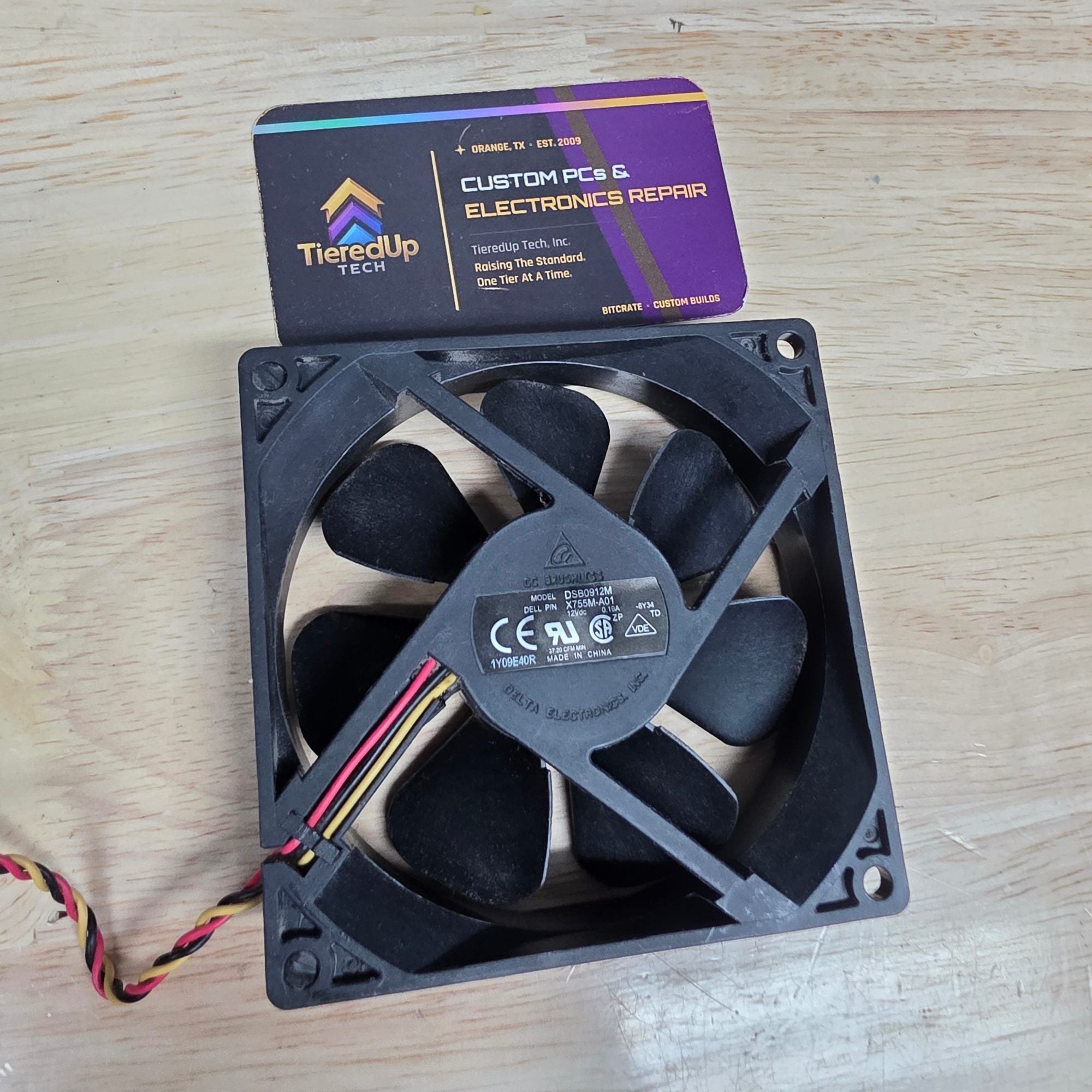 Optiplex 390 Fan Part# DSB0912M / X755MS-A01 H50073-B