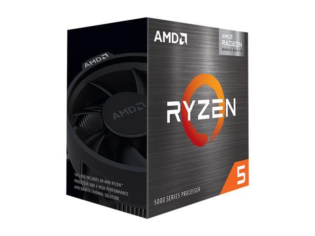 AMD Ryzen 5 5600G 3.9ghz (6-Core, 12 Threads, 19MB Cache) CPU w/ Vega 7 Graphics (TDP 90W) (AM4)