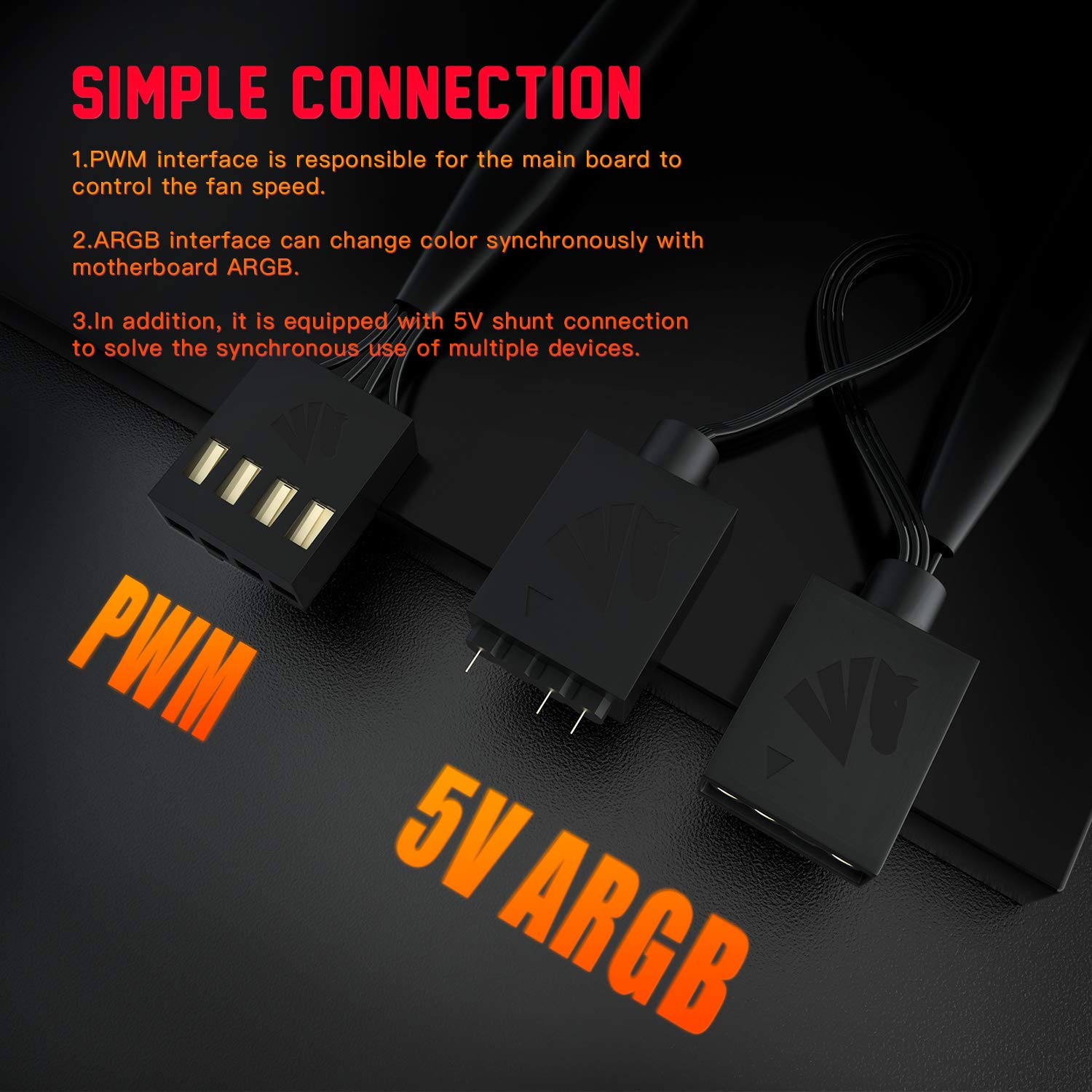 Asiahorse Matrix-White 48 Addressable RGB LEDs 240MM