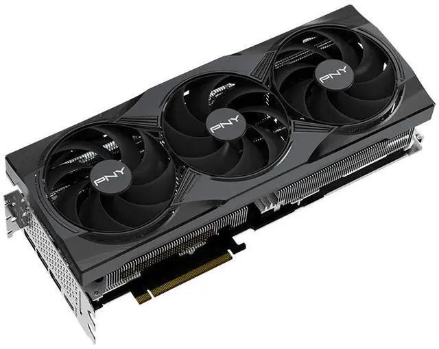 PNY NVIDIA GeForce RTX 5090 Epic-X OC 32GB GDDR7 RGB 3-Fan Graphics Card (329mm) (TDP 600W) (Black)