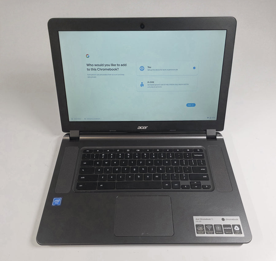 Acer Chromebook 15.6" N15Q9 Laptop