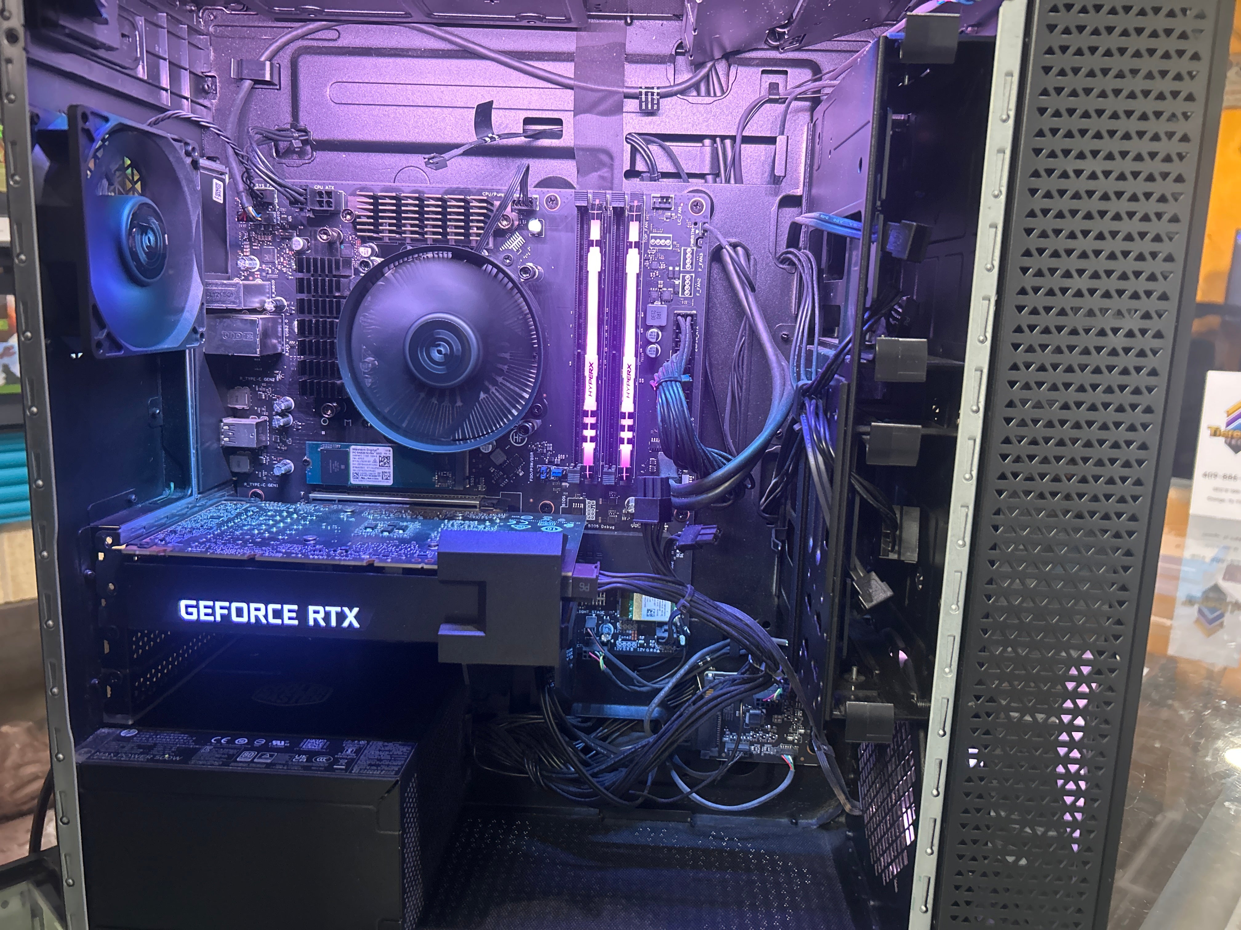 HP Omen Gaming PC Ryzen 5 RTX 3060 12GB 1TB SSD 16GB DDR4 Black