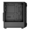 Gamdias ATX AURA GC1 RGB Gaming Computer Case (ATX) (Black)