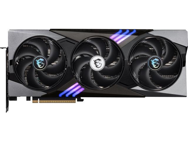 MSI NVIDIA GeForce RTX 5080 Gaming Trio OC 16GB GDDR7 3-Fan Graphics Card (338mm) (TDP 360W) (Black)