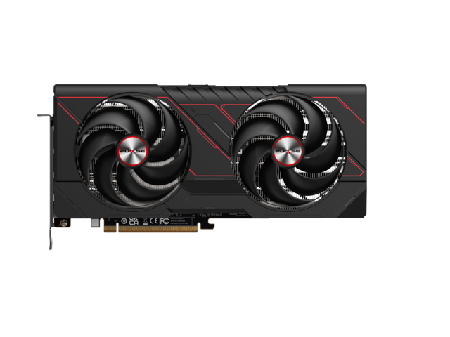 Sapphire AMD Radeon RX 9070 Sapphire Pulse 16GB GDDR6 2-Fan Graphics Card (280mm) (TDP 260W) (Black)