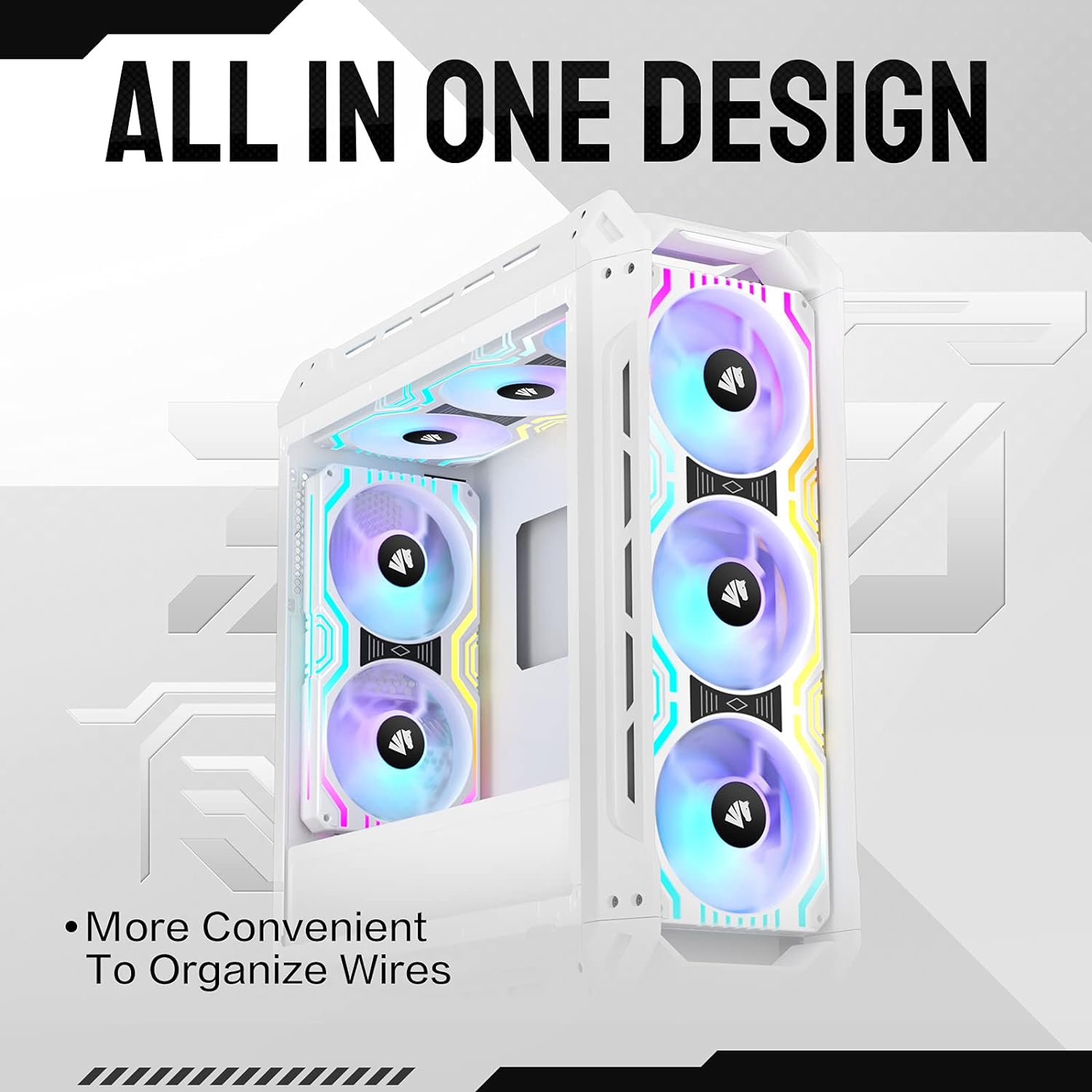 Asiahorse Matrix-White 56 Addressable RGB LEDs 360MM