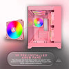 Apevia Prism-PK Prism Gaming Computer Case (M-ATX) (Pink)