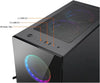BGears b-Voguish RGB Gaming Computer Case (E-ATX) (Black)
