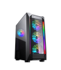 Cougar MX410 Mesh-G RGB Gaming Computer Case (ATX) (Black)