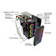 BGears Optillusion RGB Gaming Computer Case (E-ATX) (Black)