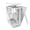NZXT H6 Flow CC-H61FW-01 Gaming Computer Case (ATX) (White)