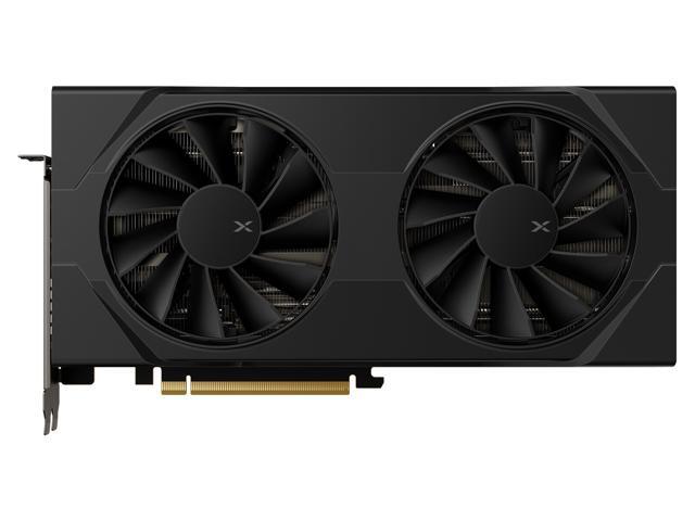 XFX AMD Radeon RX 9060 XT Swift OC 8GB GDDR6 2-Fan Graphics Card (269mm) (TDP 182W) (Black)
