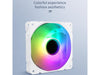 Kit de ventilador 3 en 1 ARGB SAMA IMW3IN1 de 120 mm, color blanco 
