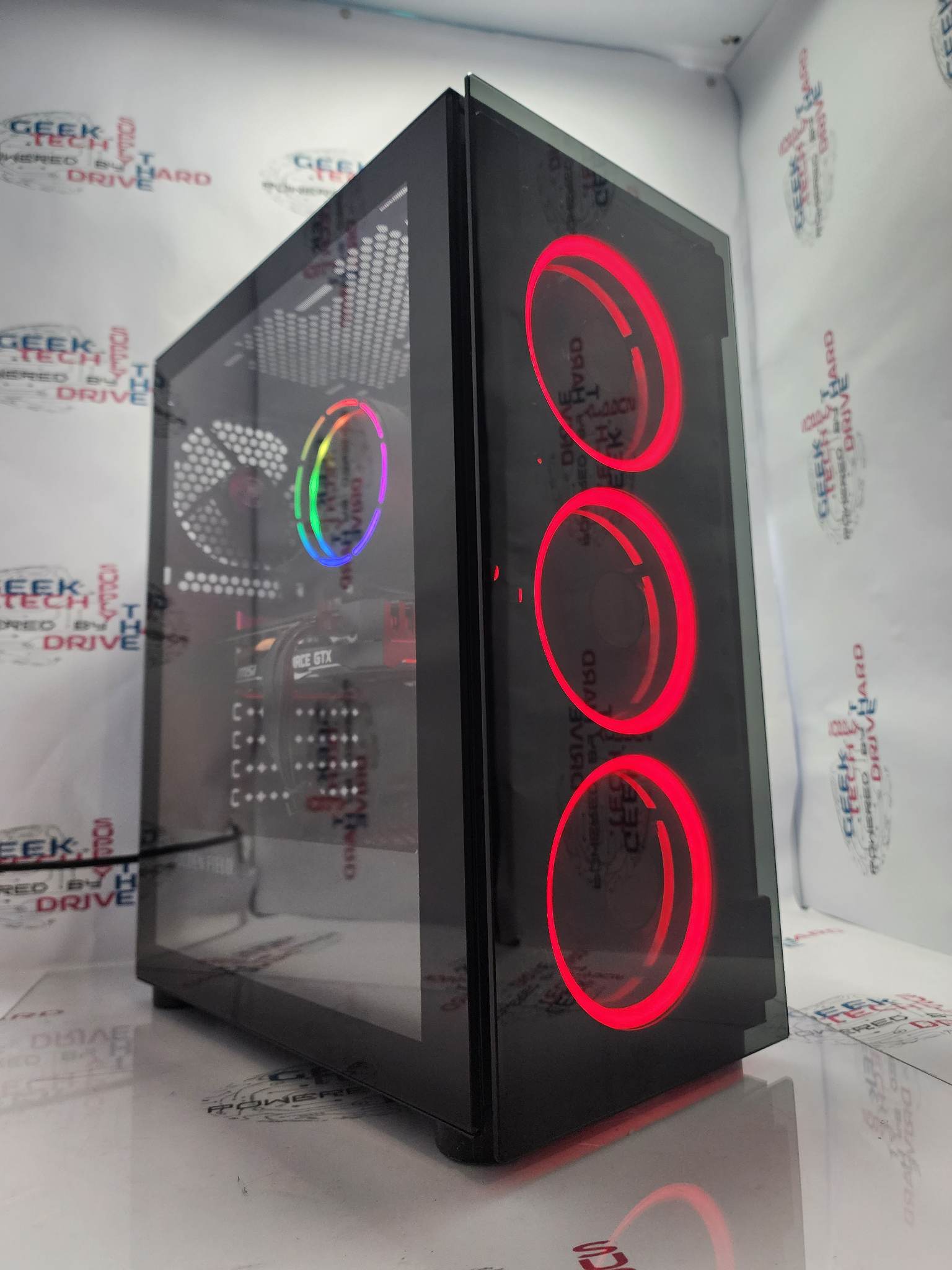 Custom Gaming PC Windows 10 i5 Quad GTX 1660 SUPER 8gb DDR4 — side view