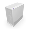 NZXT H5 Flow RGB Gaming Computer Case (ATX) (White)
