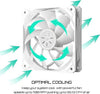 upHere 120mm aRGB Case Fans 3-Pack