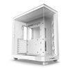 NZXT H6 Flow CC-H61FW-01 Gaming Computer Case (ATX) (White)