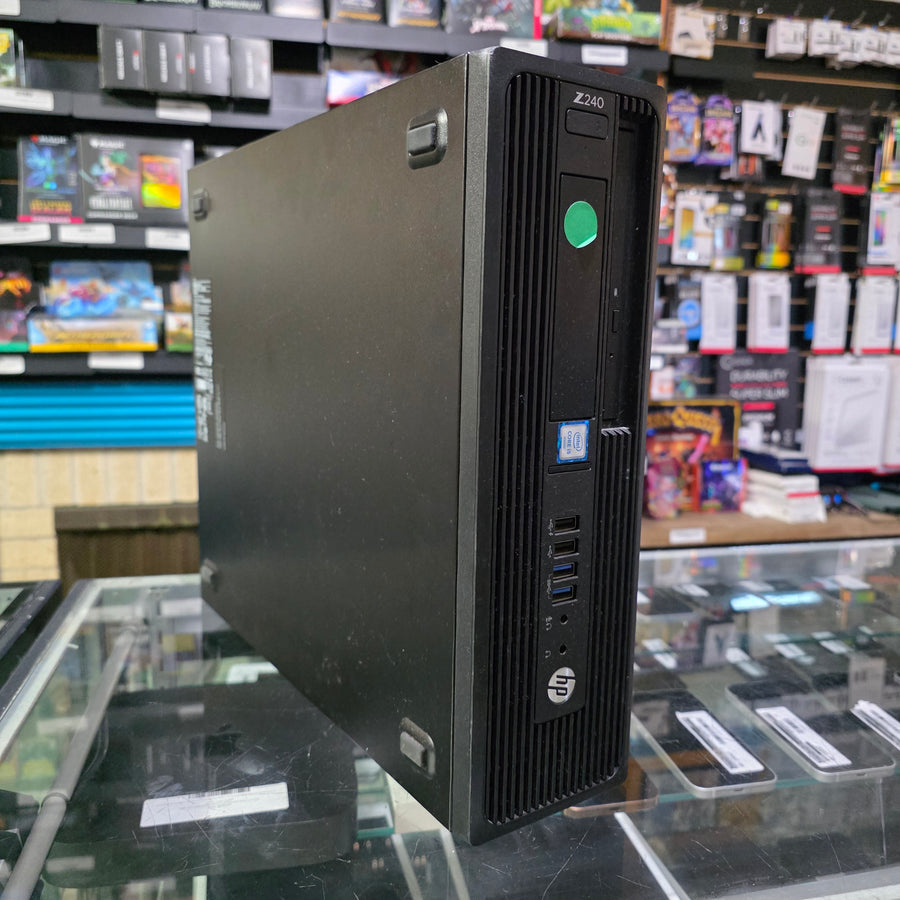HP Z240 Mini Desktop W11 i5 256GB SSD 16GB Black | B Grade