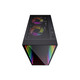 BGears Optillusion RGB Gaming Computer Case (E-ATX) (Black)