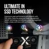 PNY CS3150 XLR8 Gaming Epic-X RGB 1TB PCIe Gen5 x4 NVMe M.2