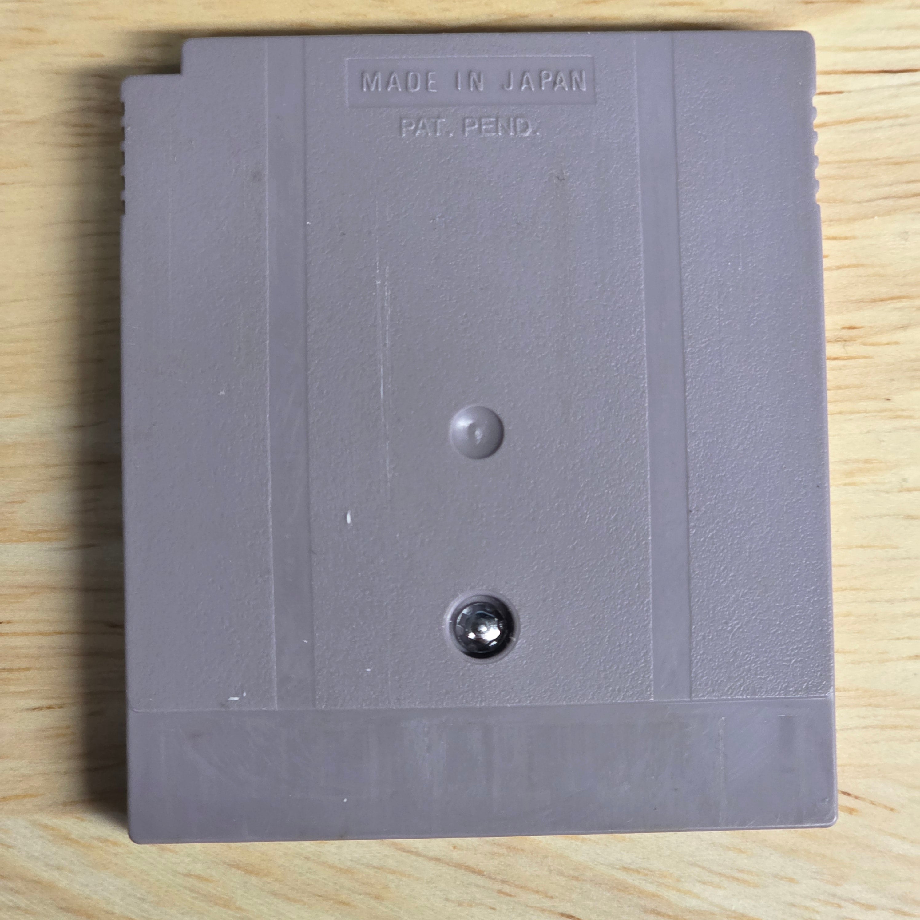 Nintendo Game Boy Nemesis Authentic Game Cartridge Tested — side view
