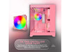 Apevia Prism-PK Prism Gaming Computer Case (M-ATX) (Pink)