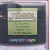 Nintendo Game Boy Tennis Authentic Game Cartridge Tested — side view