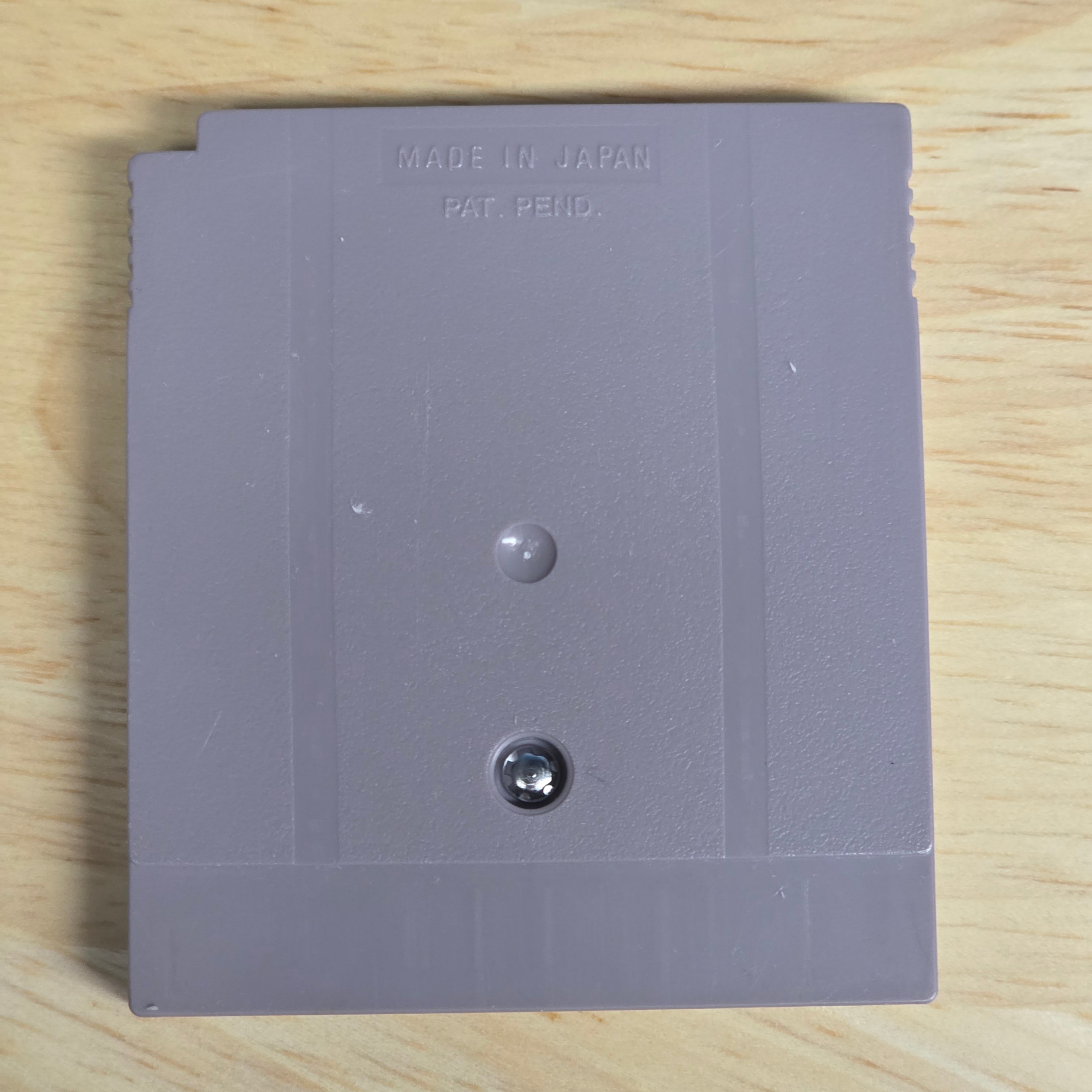 Nintendo Game Boy Wizards & Warriors Fortress of Fear — side view