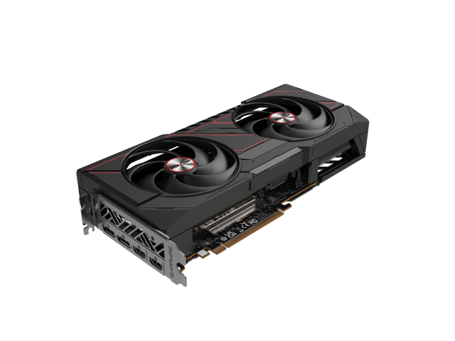 Sapphire AMD Radeon RX 9070 Sapphire Pulse 16GB GDDR6 2-Fan Graphics Card (280mm) (TDP 260W) (Black)
