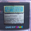 Nintendo Game Boy Wizards & Warriors Fortress of Fear — rear view