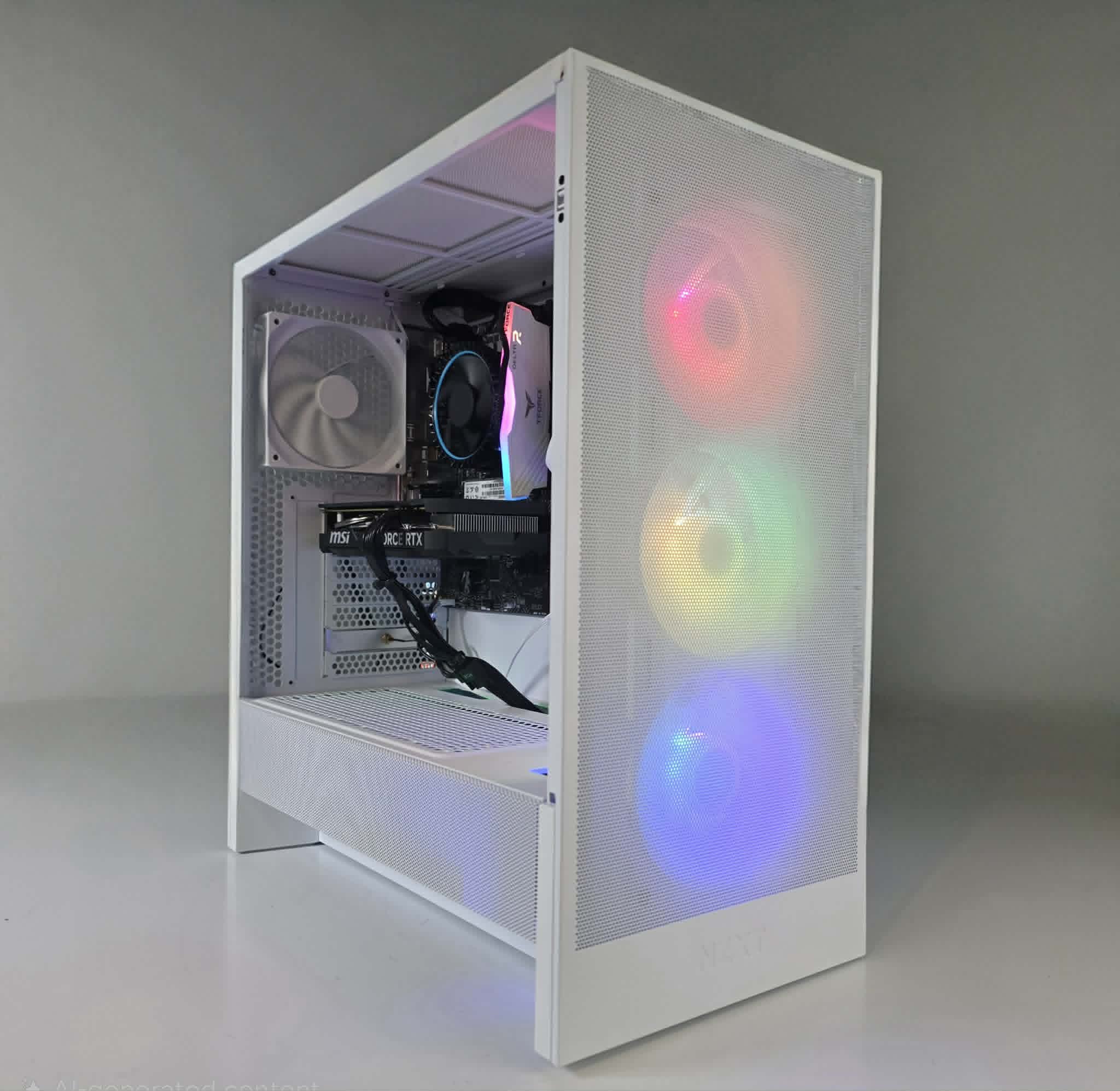 Rare BitCrate Stratus Mark XLI | Ryzen 5 5500 + RX 7600 Challenger | 16GB 128GB NVMe