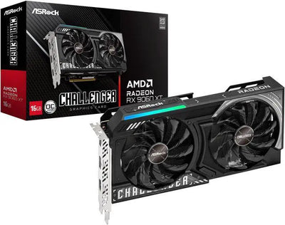 ASRock Radeon RX 9060 XT Challenger 16GB GPU Graphics Card