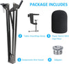 Microphone Boom Mic Arm Stand — side view
