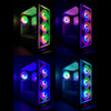 Apevia Genesis-WH Pro RGB Gaming Computer Case (ATX) (White)