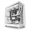 NZXT H6 Flow CC-H61FW-01 Gaming Computer Case (ATX) (White)
