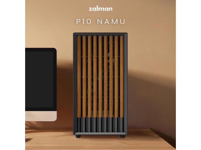 Zalman P10 Namu Gaming Computer Case (M-ATX) (Black)