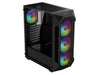 Gamdias ATX AURA GC1 Elite RGB Gaming Computer Case (ATX) (Black)