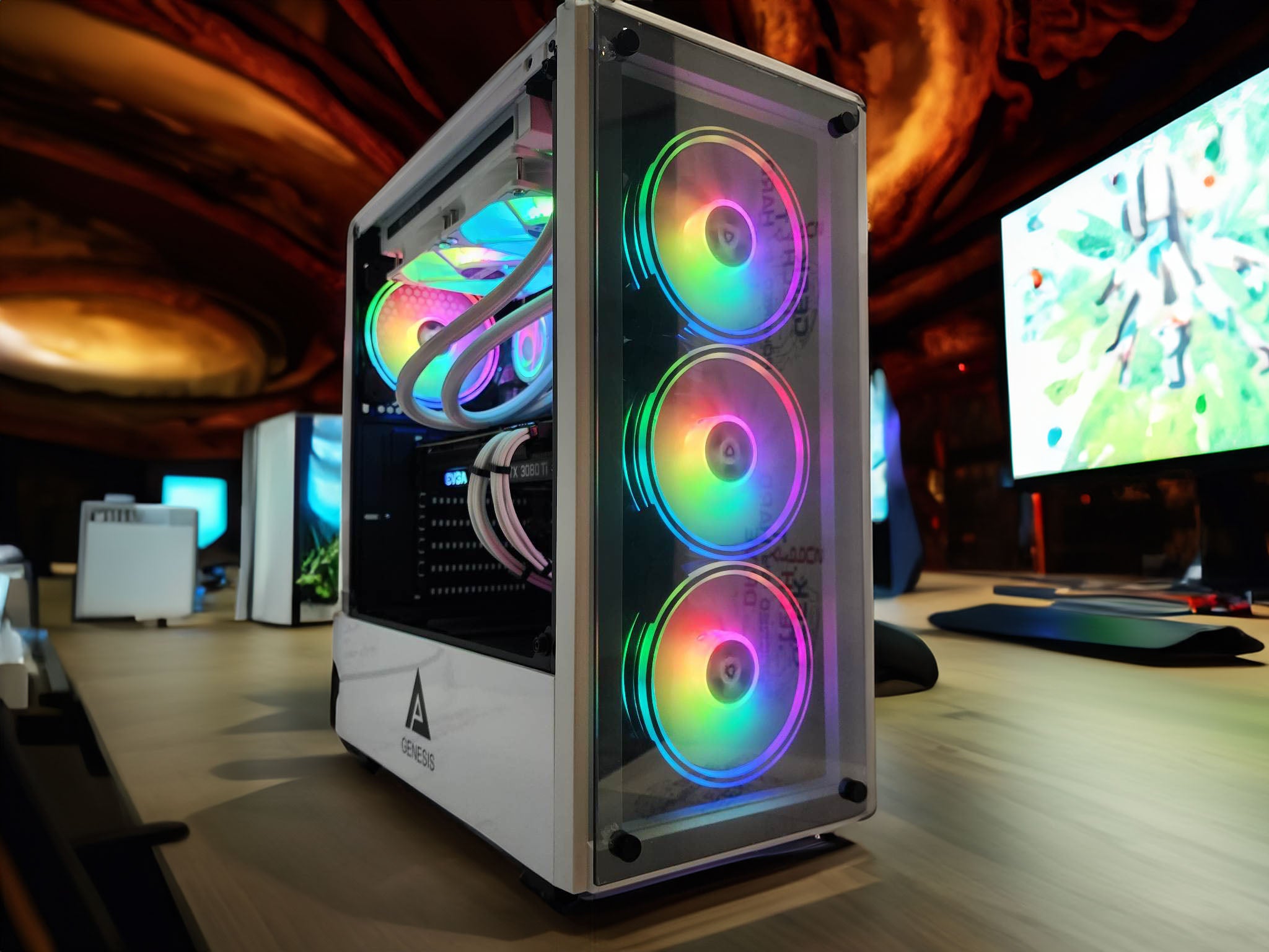 Mythic BitCrate Snowstorm Mark I | Ryzen 9 9900X3D + RTX 5080 Trio | 64GB 4TB NVMe
