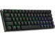 Cooler Master SK622 60% Wireless Bluetooth Space Gray Mechanical Low Profile Gaming Keyboard (SK-622-GKTM1-US) RGB